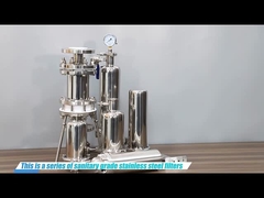 10 ιντσών υγιεινό SS304/316L φυσίγγιο αντηλιακό στερεοθέτησης.